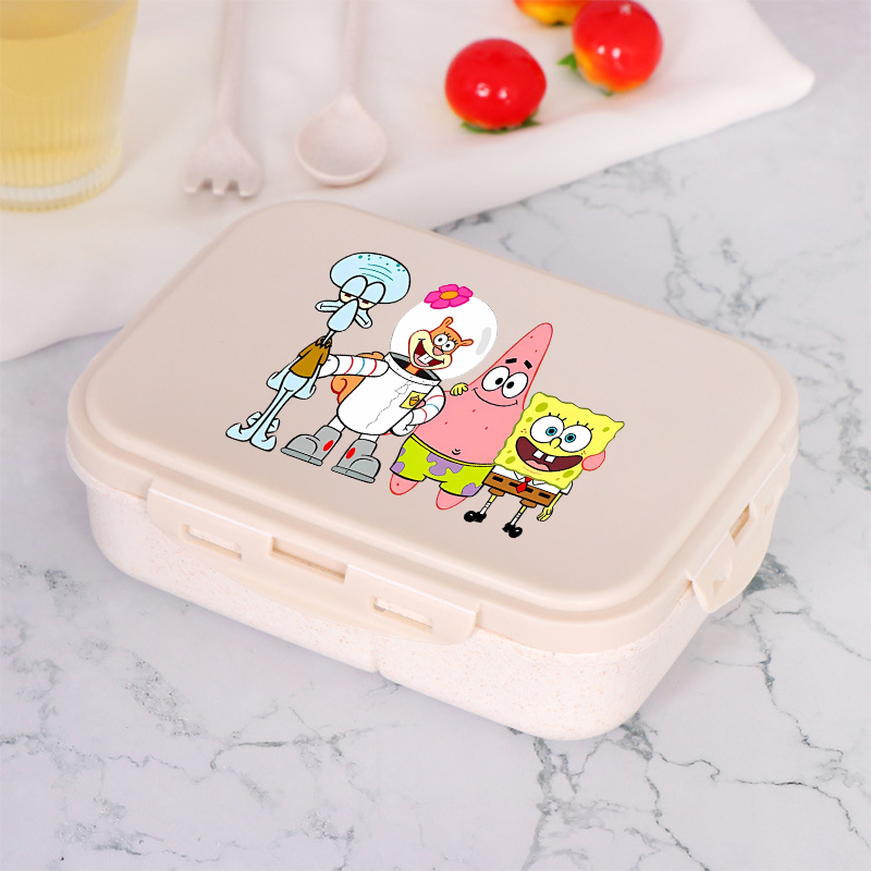 Food Storage Containers B&M - صندوق غداء جديد بتصميم سبونج بوب
