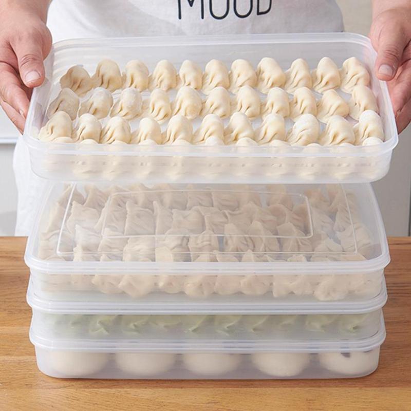 Food Storage Cabinet For Kitchen - صندوق تخزين جديد للمطبخ، منظم للثلاجة،
