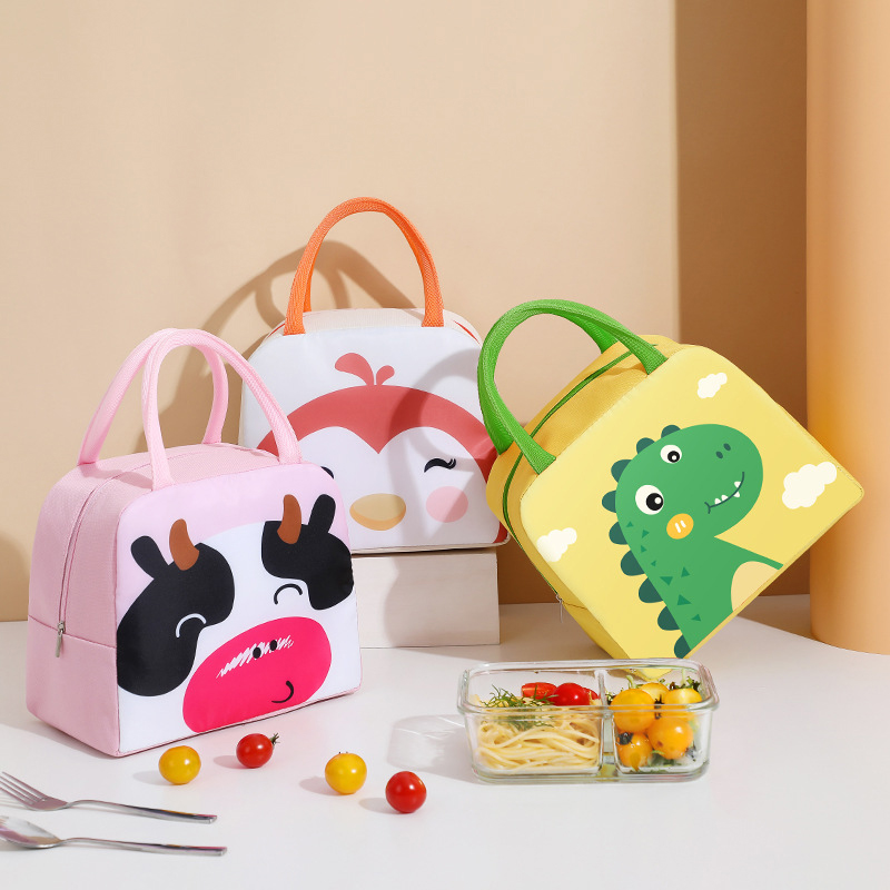 Food Storage Containers B&M - الكرتون لطيف الغداء حقيبة للأطفال الألومنيوم