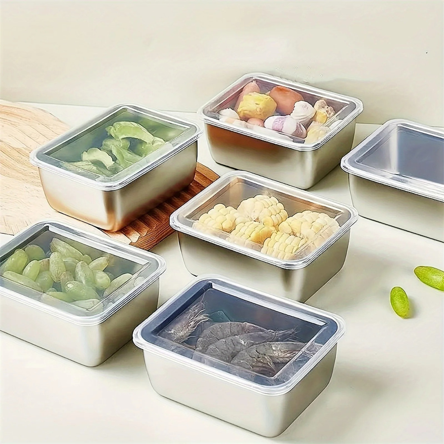 Food Storage Oven Safe - 1/3/5 قطعة صندوق تخزين المواد الغذائية