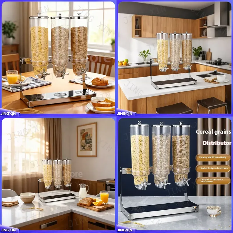 مخصص لموزع الحبوب من الفولاذ ا - مراجعة Food Storage No Pantry وسعره