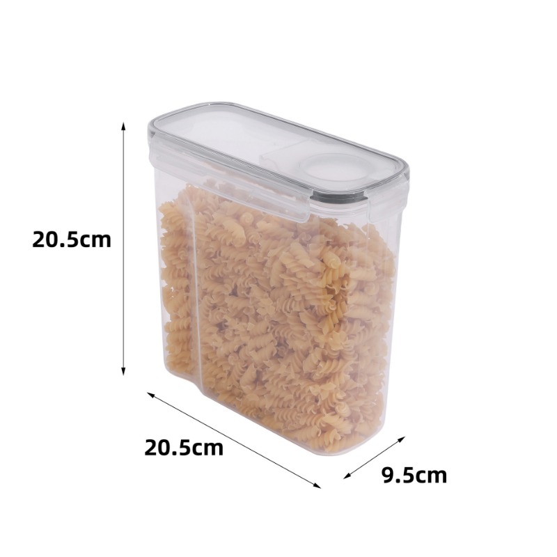 2.5L حاويات تخزين الحبوب مع ال - مراجعة Food Storage Acrylic Containers وسعره