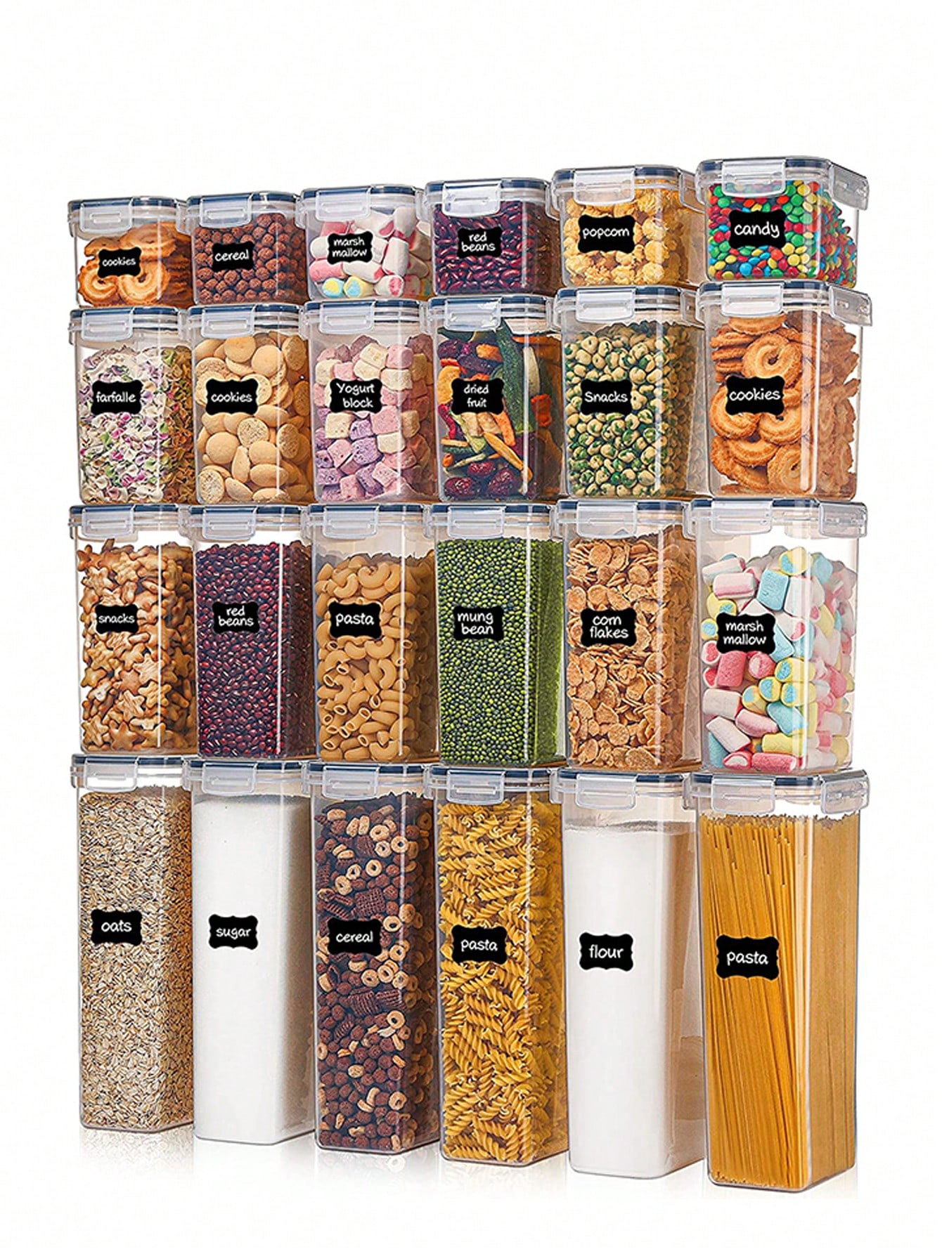 48 قطعة من حاويات تخزين الطعام - مراجعة Lock And Lock Food Storage وسعره