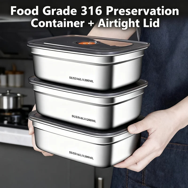صندوق طعام كبير السعة من الفول - مراجعة Food Storage Oven Safe وسعره