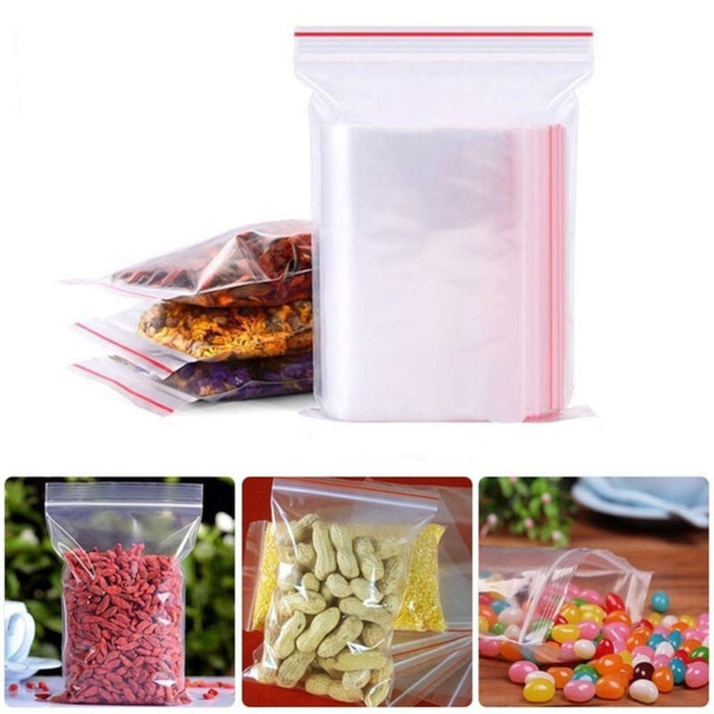 100-1000 قطعة أكياس بلاستيكية  - مراجعة Ziploc Food Storage وسعره