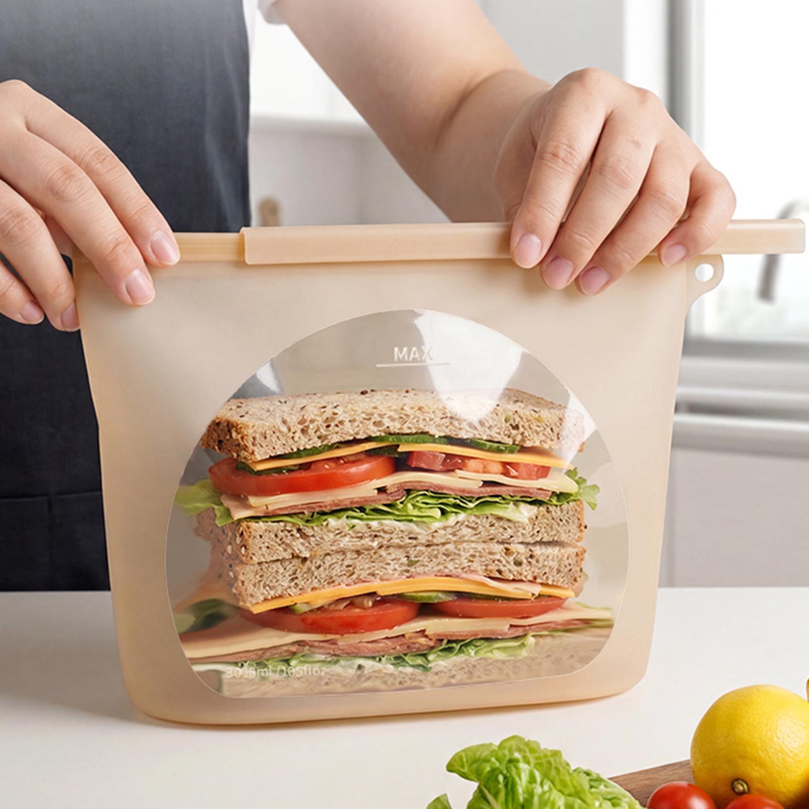 أكياس تخزين طعام من السيليكون  - مراجعة Ziploc Food Storage وسعره
