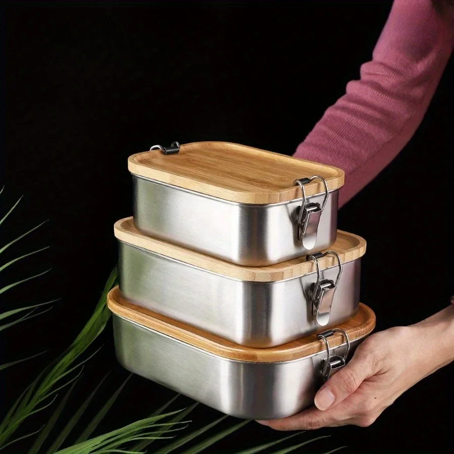 صندوق غداء جديد من الفولاذ الم - مراجعة Food Storage Containers B&M وسعره