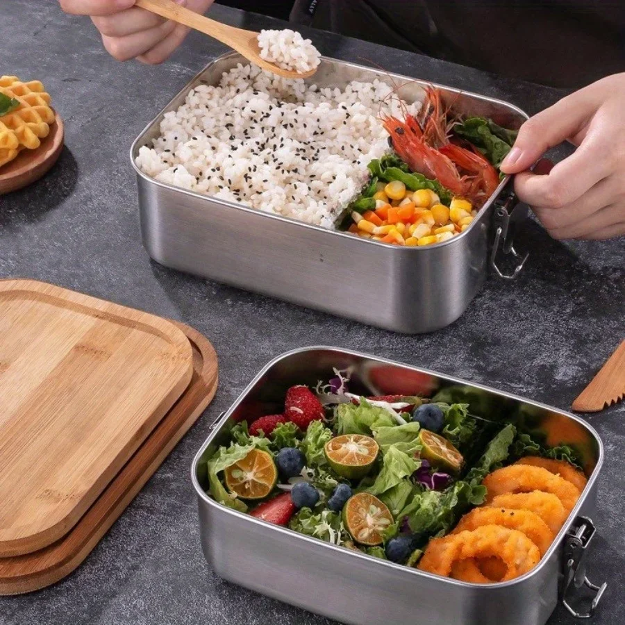 صندوق غداء جديد من الفولاذ الم - مراجعة Food Storage Containers B&M وسعره