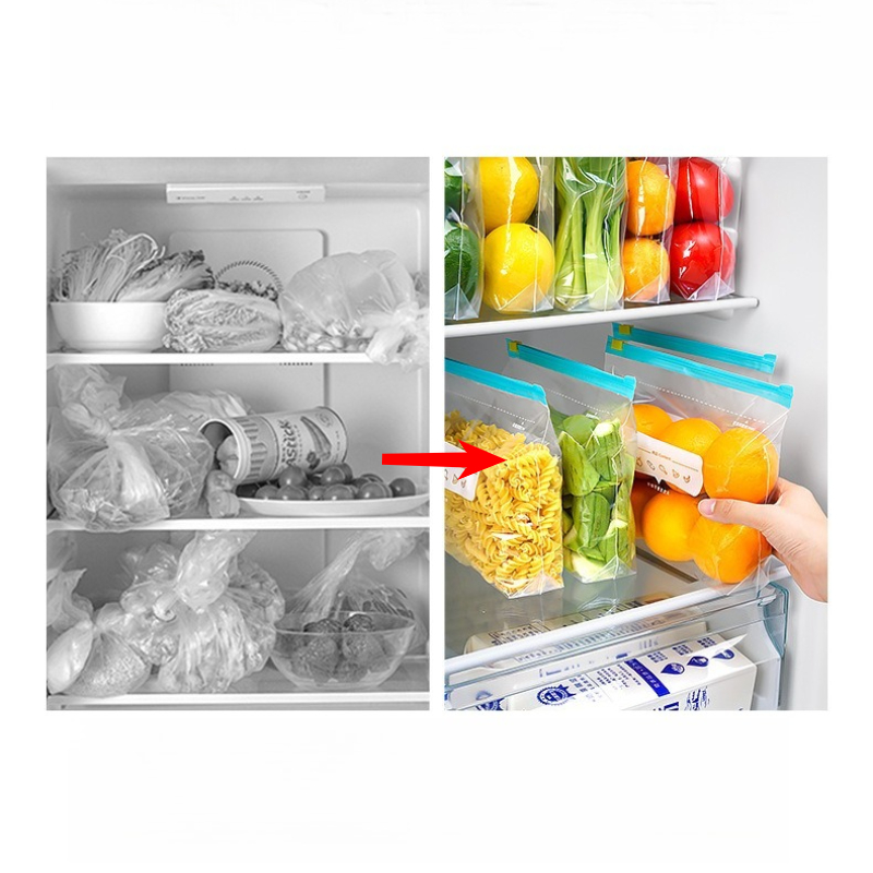 أكياس تخزين الطعام بقفل بسحاب، - مراجعة Lock And Lock Food Storage وسعره