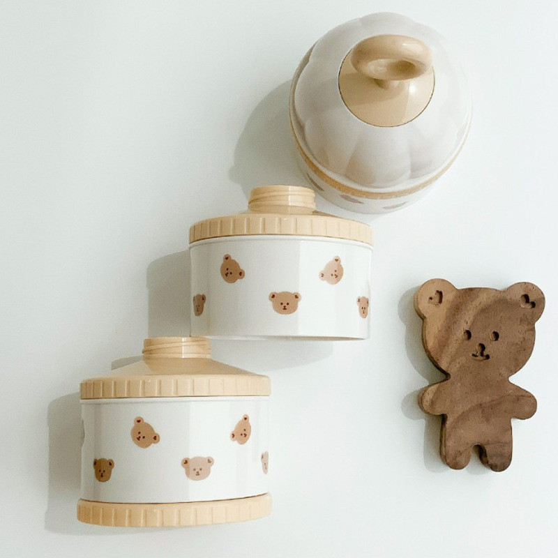 لطيف الدب الحليب مسحوق صندوق ا - مراجعة Food Storage Containers B&M وسعره