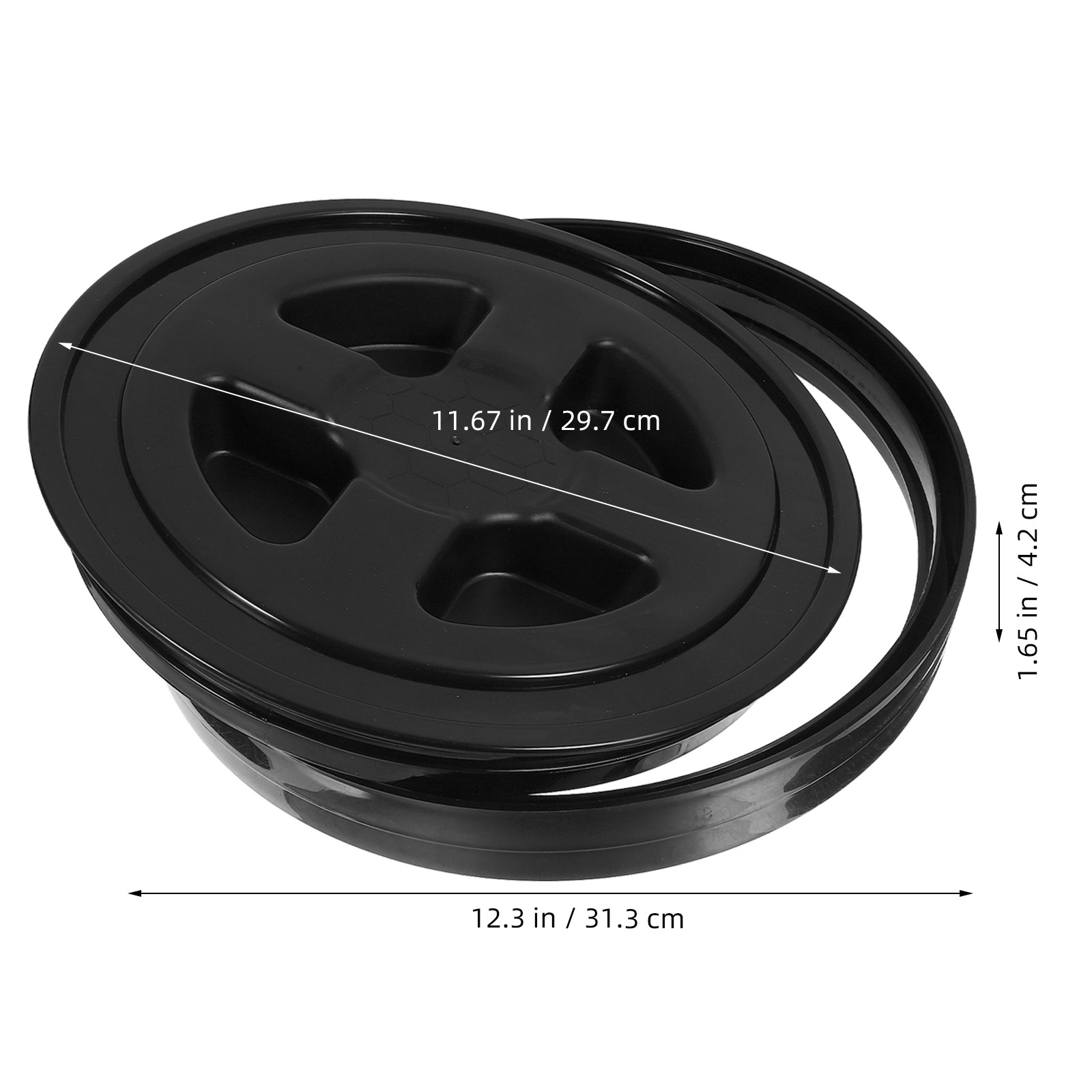 قطعتان من أغطية الدلو القابلة  - مراجعة Lock And Lock Food Storage وسعره