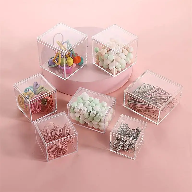 12 قطعة من صناديق الأكريليك ال - مراجعة Food Storage Acrylic Containers وسعره