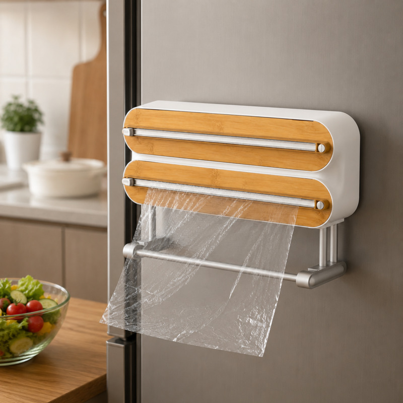 حامل مغناطيسي لتقطيع وتوزيع رق - مراجعة Food Storage Cabinet For Kitchen وسعره