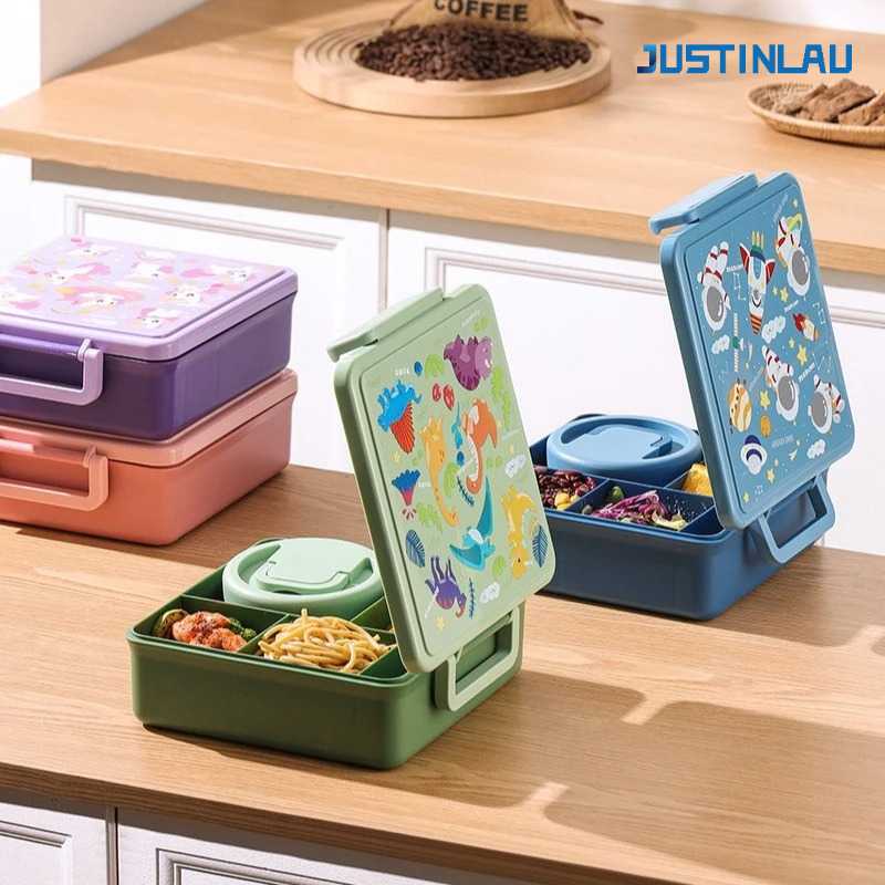 صندوق غداء كرتوني لسلطة الفاكه - مراجعة Food Storage Oven Safe وسعره