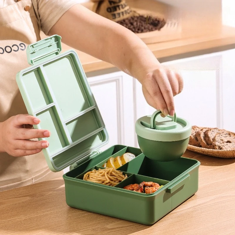 صندوق غداء كرتوني لسلطة الفاكه - مراجعة Food Storage Oven Safe وسعره
