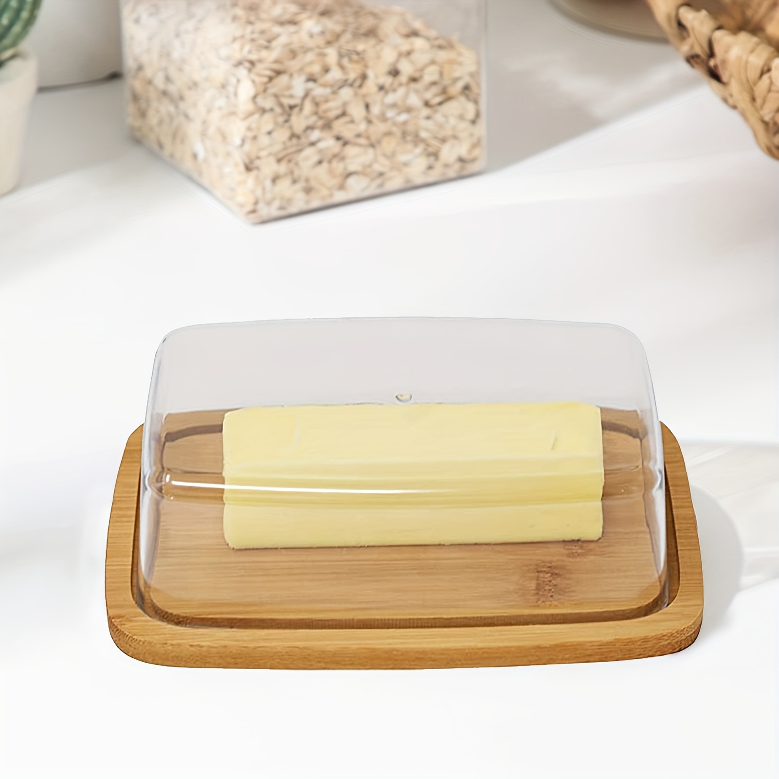 صينية تخزين الجبن المستطيلة من - مراجعة Food Storage Acrylic Containers وسعره
