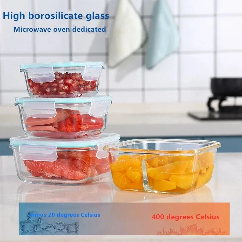 صندوق زجاجي لحفظ الطعام، مصنوع - مراجعة Food Storage Oven Safe وسعره