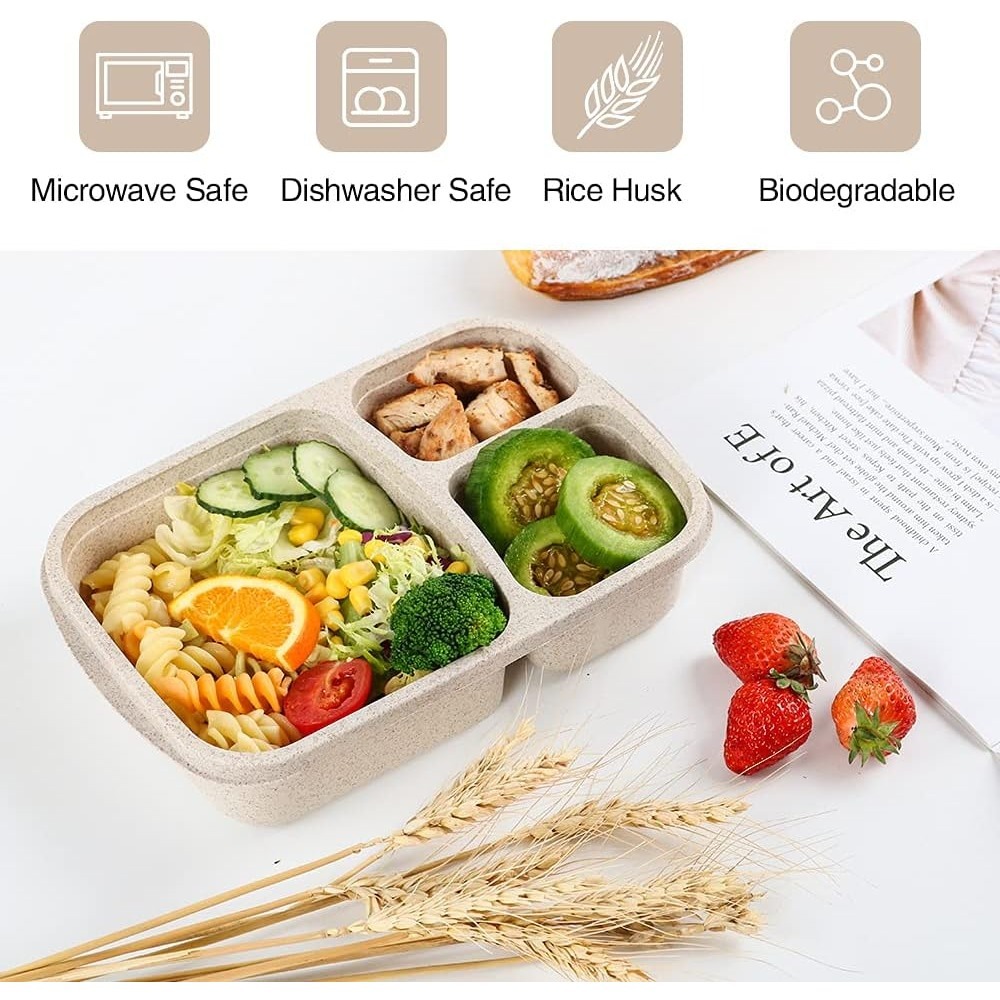 1 صندوق بينتو صندوق الغداء للأ - مراجعة Food Storage Containers B&M وسعره
