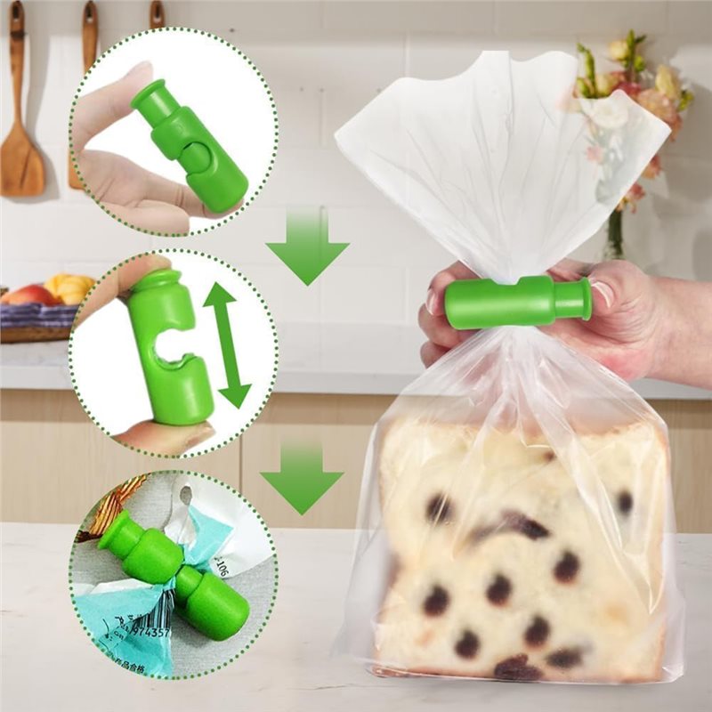 مشابك أكياس الخبز ABGH-2026 لل - مراجعة Lock And Lock Food Storage وسعره