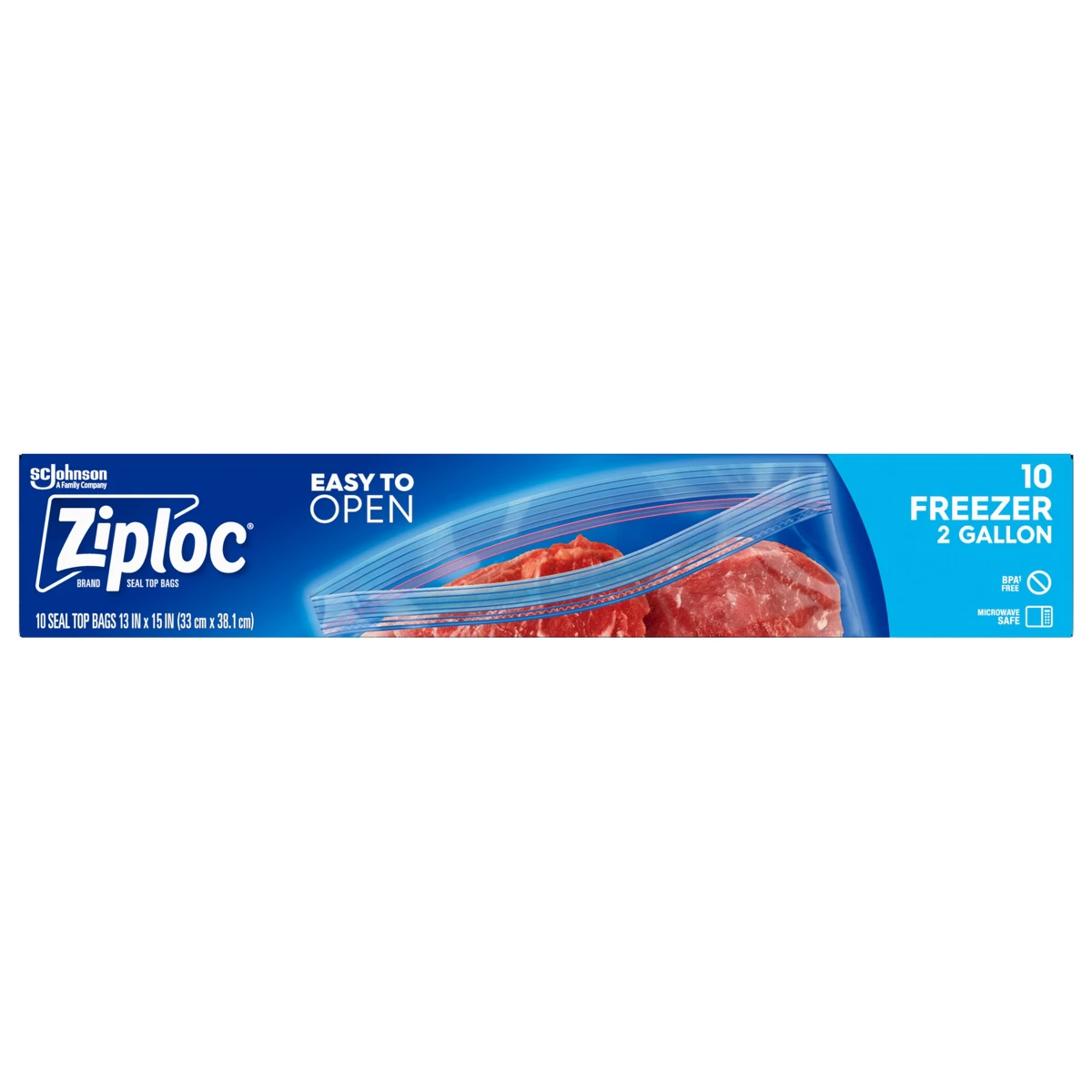 أكياس تجميد زيبلوك سعة 2 جالون - مراجعة Ziploc Food Storage وسعره