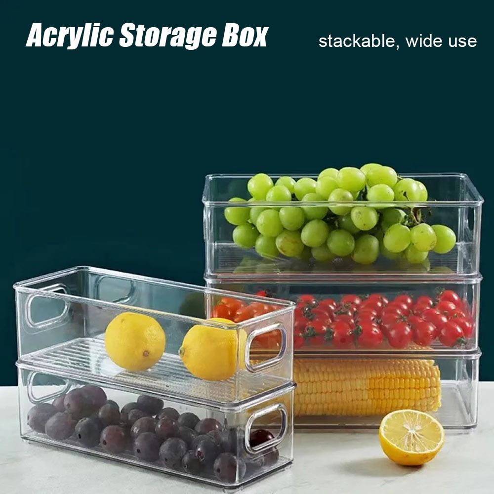 صندوق تخزين ثلاجة أكريليك قابل - مراجعة Food Storage Acrylic Containers وسعره