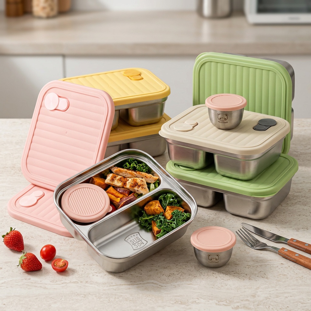 حاوية طعام من الفولاذ المقاوم  - مراجعة Food Storage Containers B&M وسعره