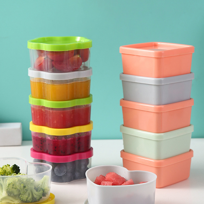 هوا هوا 8/9 قطعة زجاجة ضغط صغي - مراجعة Food Storage Acrylic Containers وسعره